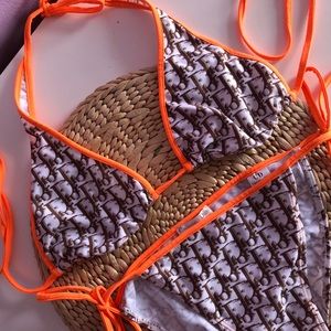 Authentic Dior vintage monogram bikini